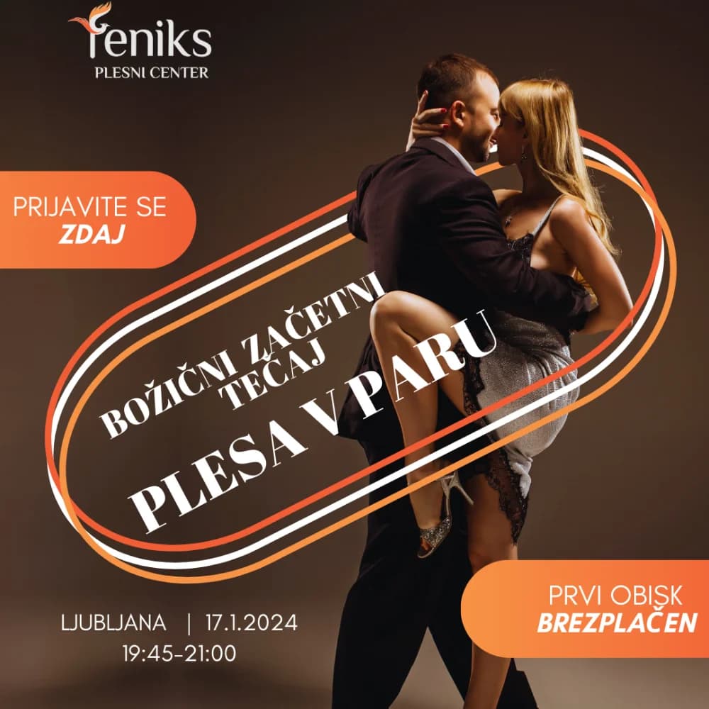 Plesni center Feniks ad creative