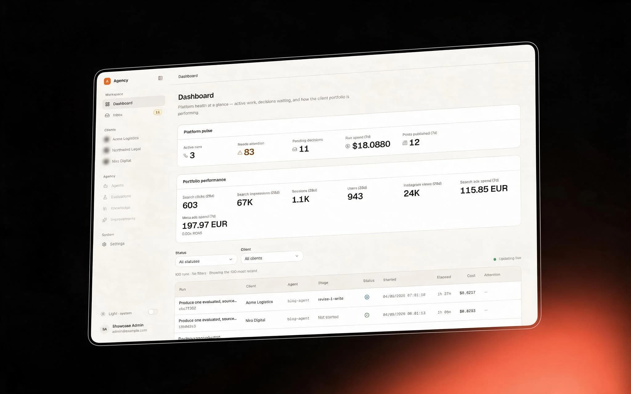 Agent Agency, AI automation