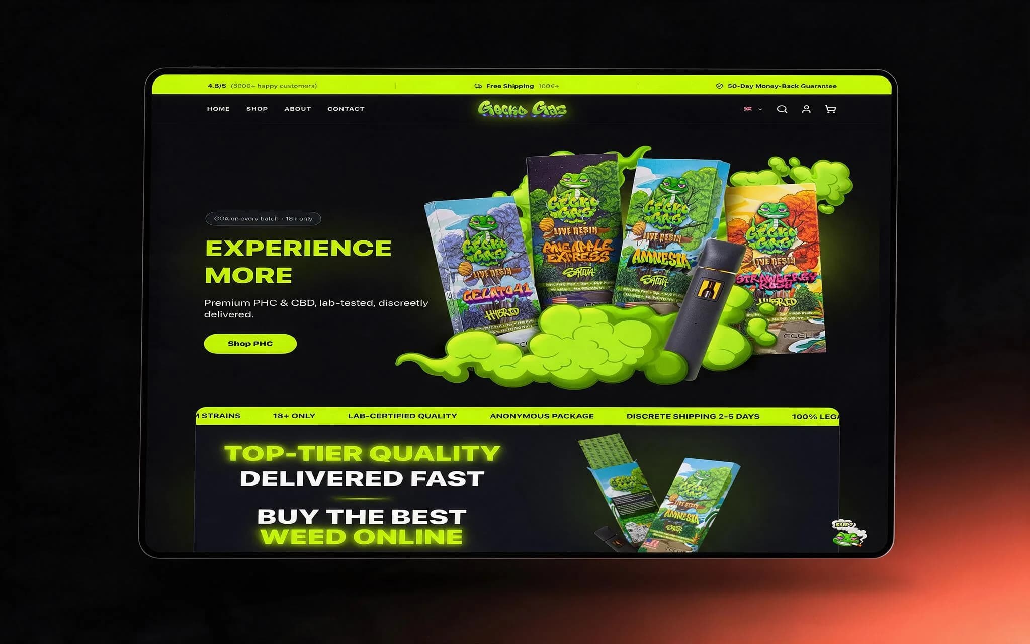 GeckoGas, Lead generation