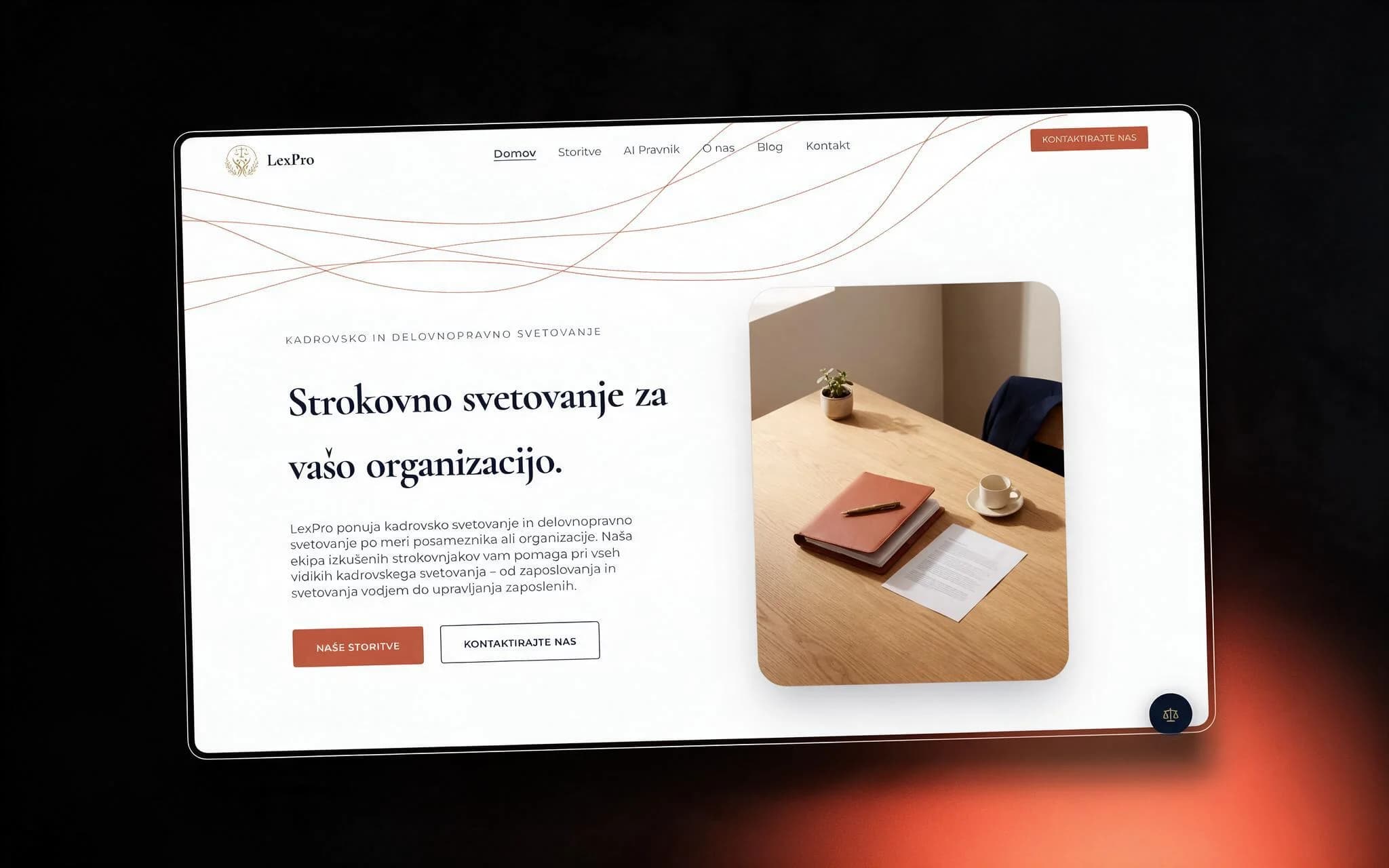LexPro, Website development
